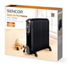 Electric Oil Filled Radiator Sencor SOH 3115BK